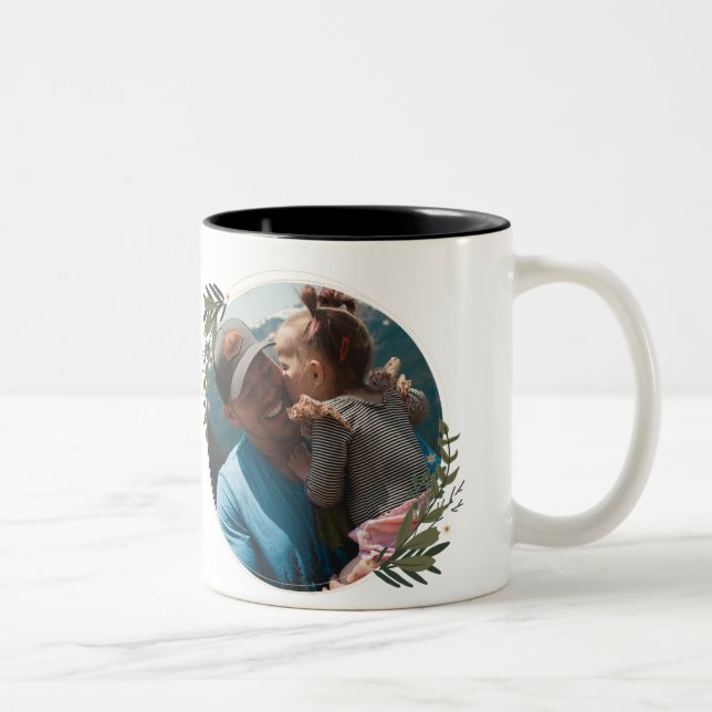 MugMug - der beste Vater der Welt Zweifarbige Tasse (Rechts)