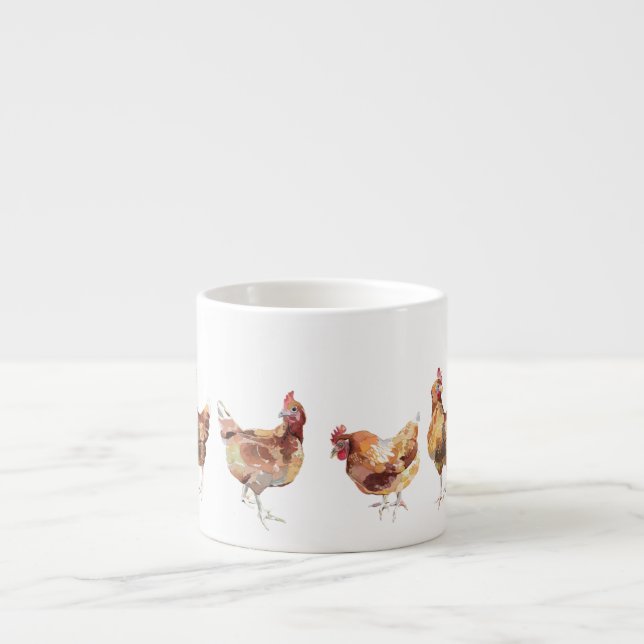 Mugs - 3 poulets cuisine française (Devant)
