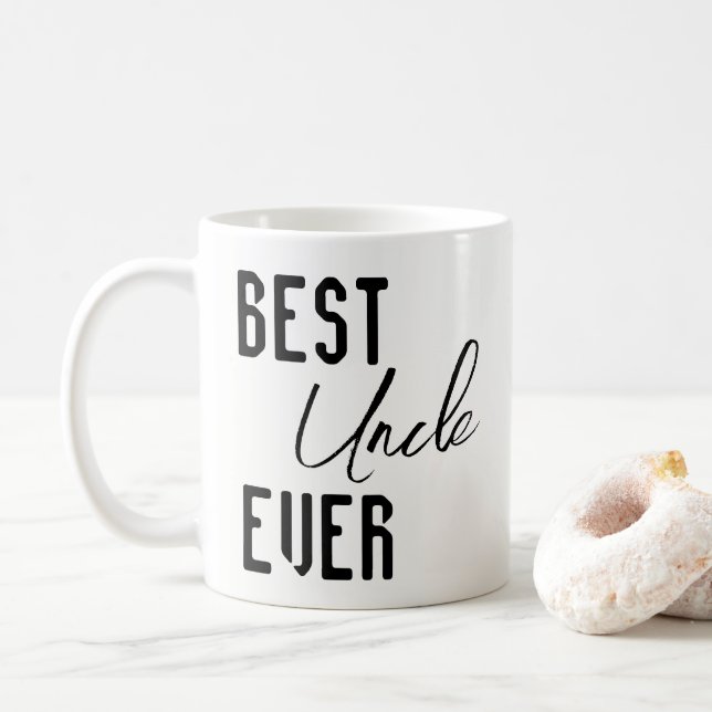 Mugs Bester Onkel überhaupt Kaffeetasse (Mit Donut)