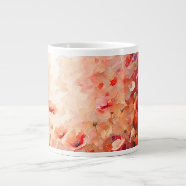Mugs & Cups - Populations poussant dans un champ (Devant)
