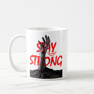 Mugs & Cups : Stay Strong Motivational Quote Kaffeetasse