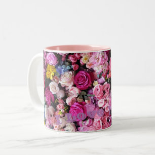 Mugs d'amour à deux tons