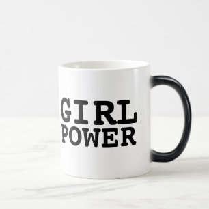 MUGS DE CAFÉ POUVOIR FILLE
