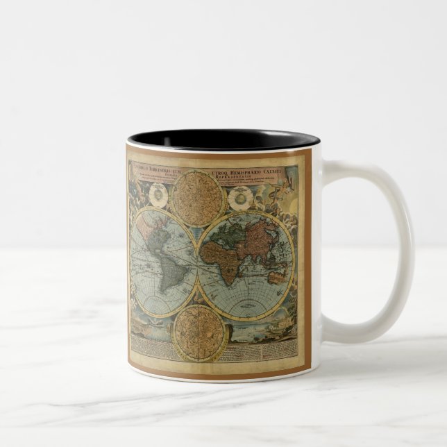 Mugs de cartes du Vieux Monde (Droit)
