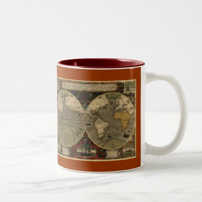 MUGS DE L'HISTOIRE Collection de cartes de l'ancie (Droit)