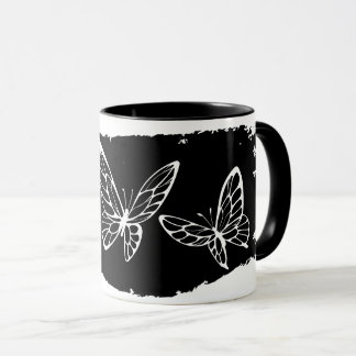 Mugs de papillons rêvés