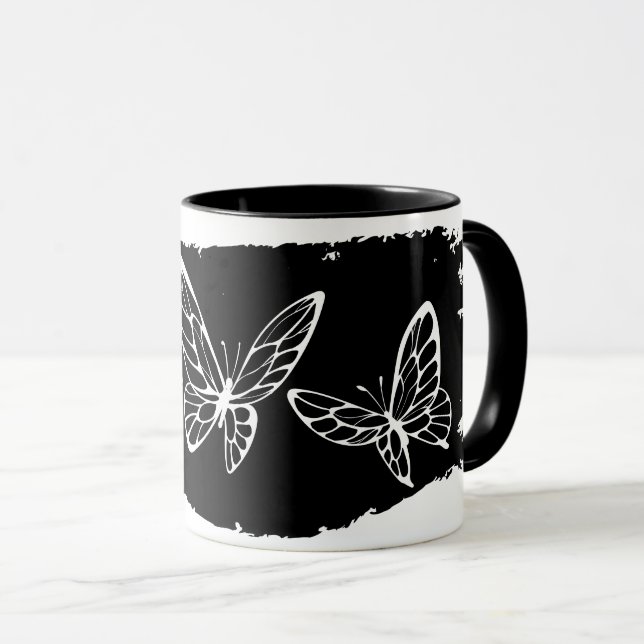 Mugs de papillons rêvés (Devant droit)