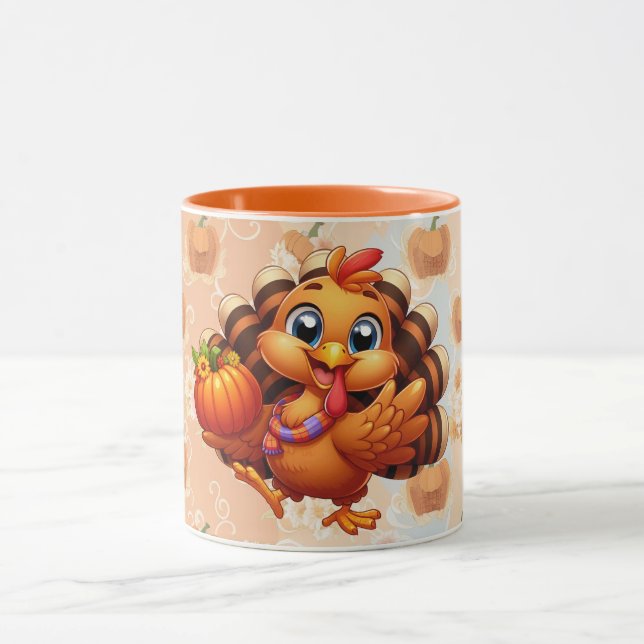 Mugs dinde mignons 8 (Centre)