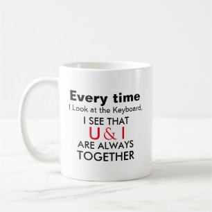 Mugs expressifs U & I