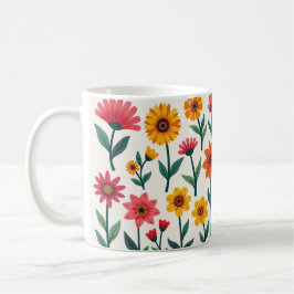 Mugs floraux artistiques