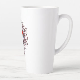 Mugs imprimés coeur |Bouchons de café |Coeur Desig