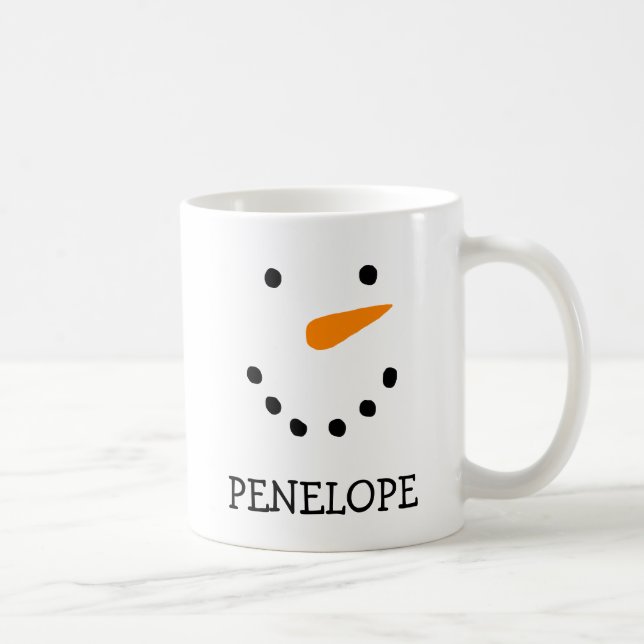 Mugs Snowman personnalisés (Droite)