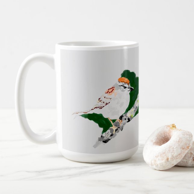 Mugs : Un Épervier (Avec donut)