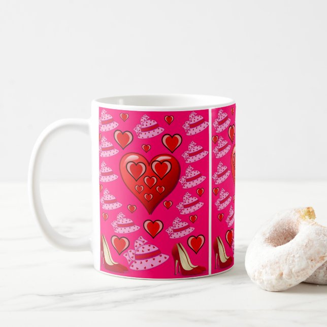 Mugs Valentines (Avec donut)