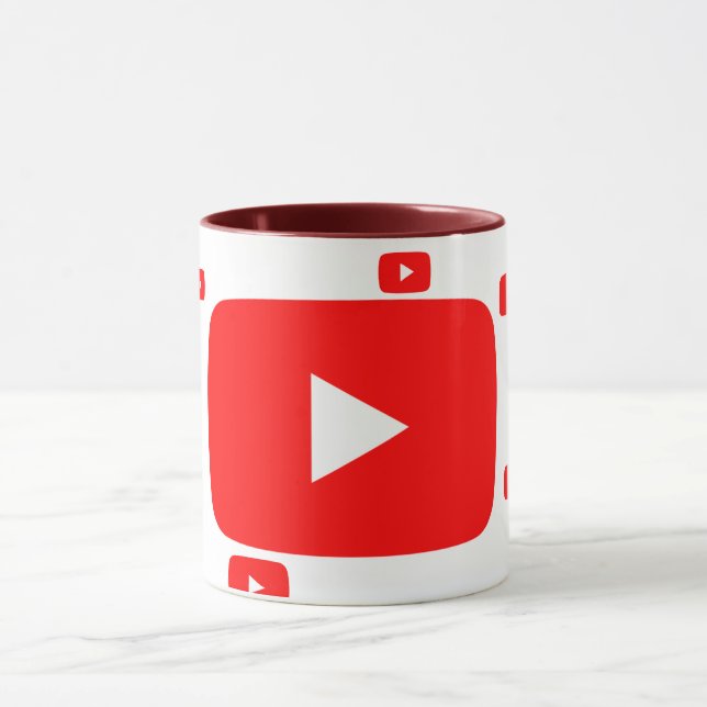MUGS YouTube de haute qualité (Centre)
