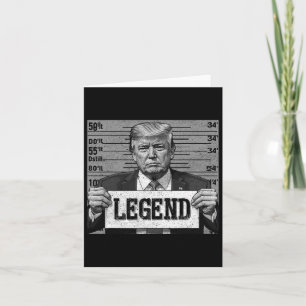Mugshot Funny Trump 2024 Karte