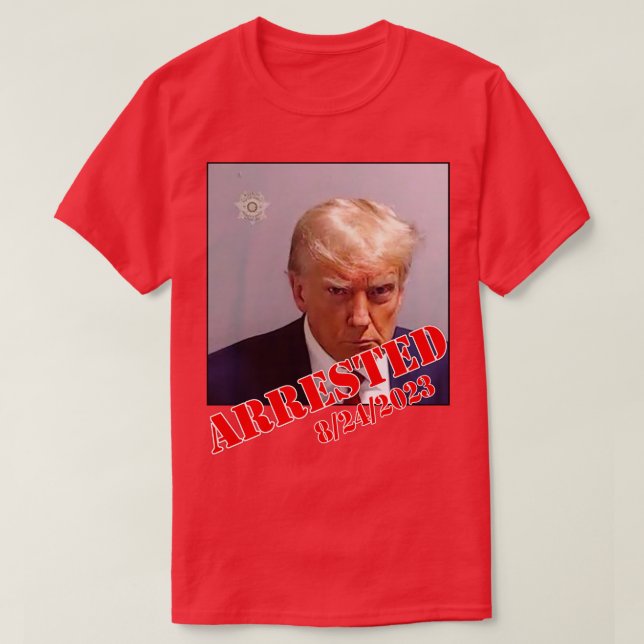 MUGSHOT mit Datum 8223 T-Shirt (Design vorne)