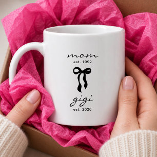 Muguet à Gigi Tasse avec un nœud
