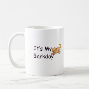 Mugueuse Tasse d'anniversaire de mon aboiement