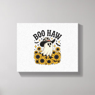 Müh Cow-Geister-Western-Halloween Leinwanddruck