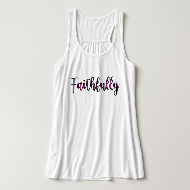 mühelos tank top (Design Vorderseite)