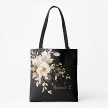 Mühelose Eleganz Blumen-Tasche