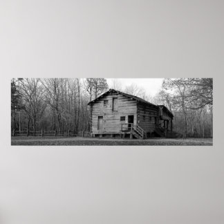 Mühle in Lincolns New Salem, Illinois Poster