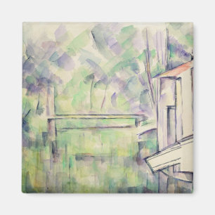 Mühle Pauls Cezanne auf dem Fluss, 1900 Magnet