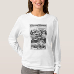 Mühlen der Willimantic Leinenfirma T-Shirt