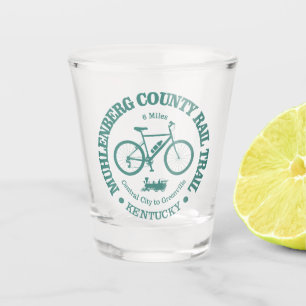 Muhlenberg Landkreis Rail Trail (Radfahren) Schnapsglas