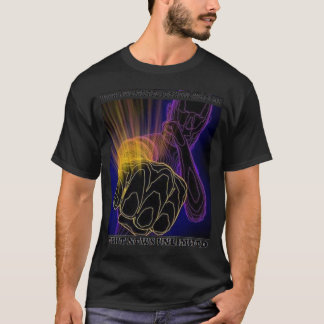 Mühlkampf-Nachrichten-unbegrenztes T-Shirt Johns