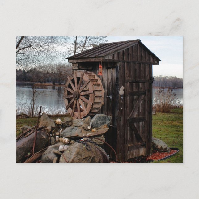 Mühlung über das Uferhaus Postkarte (Vorderseite)