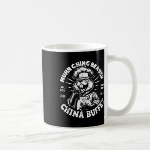 Muhn Ching Beaver Dirty Raunchy Adult Humor T-Shir Kaffeetasse