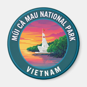 Mũi Cà Mau Nationalpark Vietnam Magnet