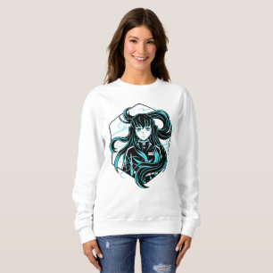 Muichiro Tokito Nebel-Atmung-Dämonenjäger Anime Sweatshirt