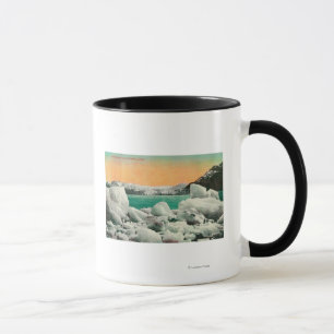 Muir Glacier und Icebergs in Alaska #1 Staat Tasse