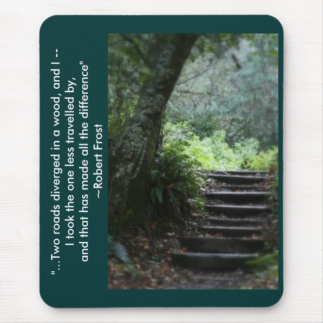 Muir Holz-WaldFoto Mousepad (Vorne)
