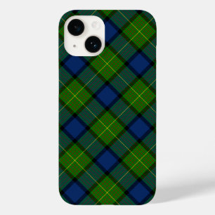 Muir Moore Tartan grün blau Karo Case-Mate iPhone 14 Hülle