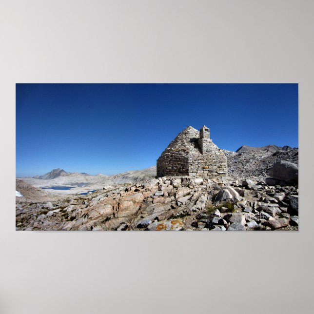 Muir Pass / Muir Hut - John Muir Trail Poster (Vorne)