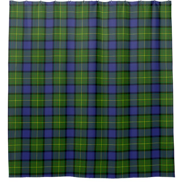 Muir Tartan Duschvorhang (Vorderseite)