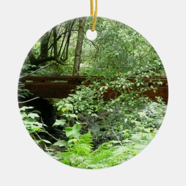 Muir Woods Bridge I Keramikornament (Vorne)