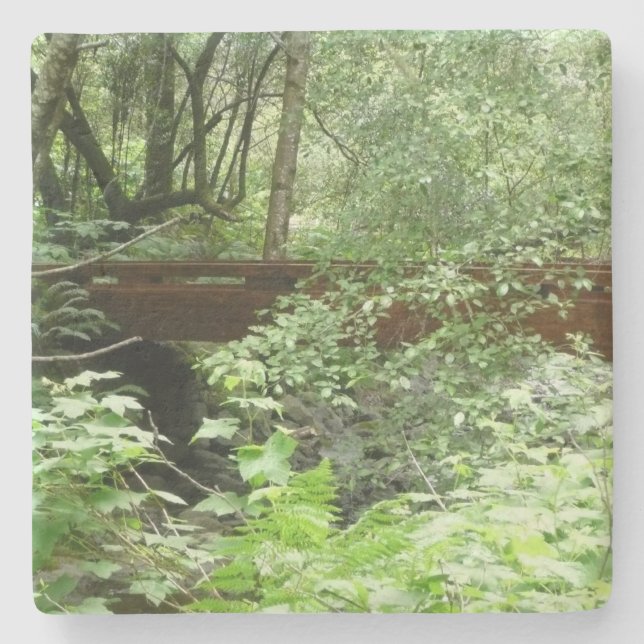 Muir Woods Bridge I Steinuntersetzer (Vorderseite)