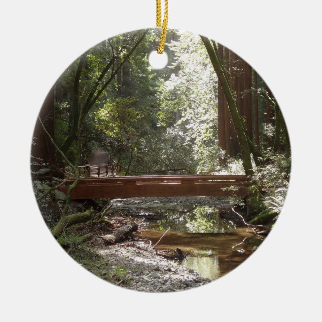 Muir Woods Bridge II Keramikornament (Vorne)
