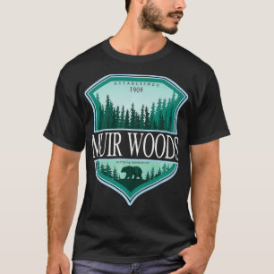 Muir Woods California National Monument Redwood Pa T-Shirt