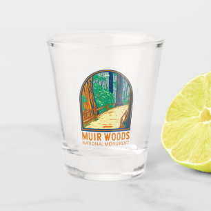 Muir Woods National Monument California Emblem Schnapsglas