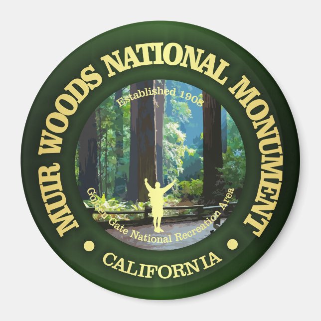 Muir Woods National Monument Magnet (Vorne)