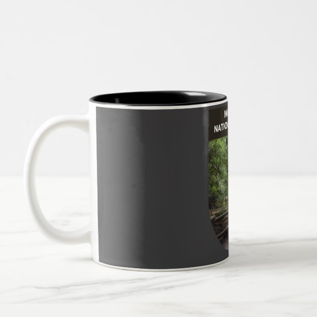 Muir Woods National Monument Zweifarbige Tasse (Links)