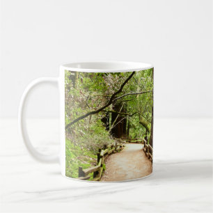 Muir Woods Path II Naturfotografie Kaffeetasse