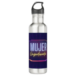 mujer empoderada edelstahlflasche
