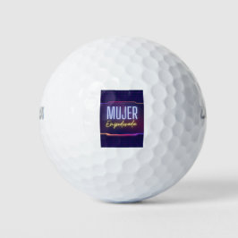 Mujer empoderada golfball